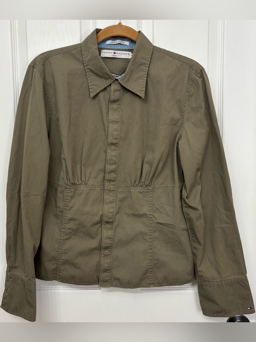 Olive Utility Jacket | Tommy Hilfiger Jeans XL
